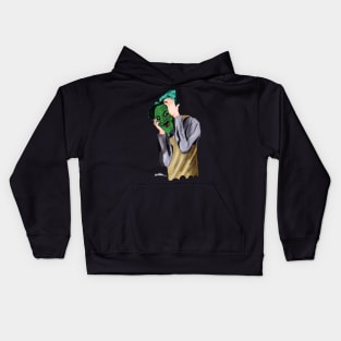 Green Witch Kids Hoodie